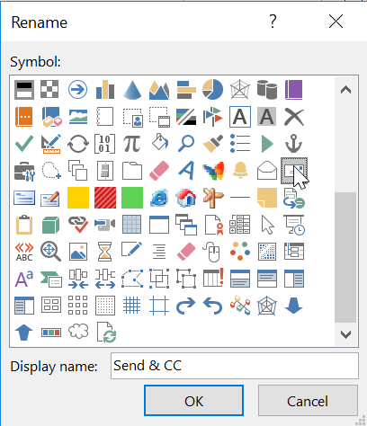 How to Create a Custom Outlook Ribbon Button to Cc Yourself Before ...