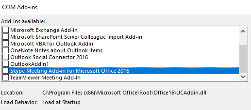 outlook 2016 freezes when opening