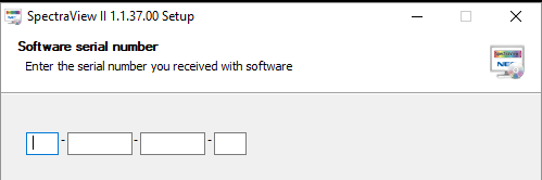 spectraview 2 serial