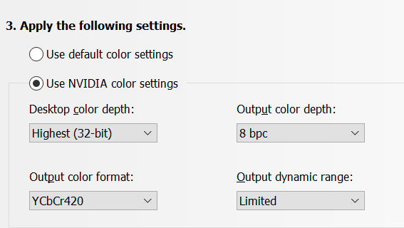 Solution To The Level Of The Video Being Input To The Display Is Not Correct And The Calibration Is Unable To Continue The Video Signal Appears To Be Configured For An Hdtv