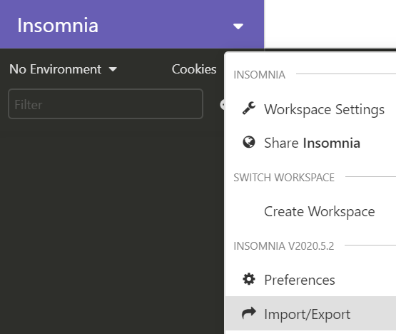 Postman collection save button