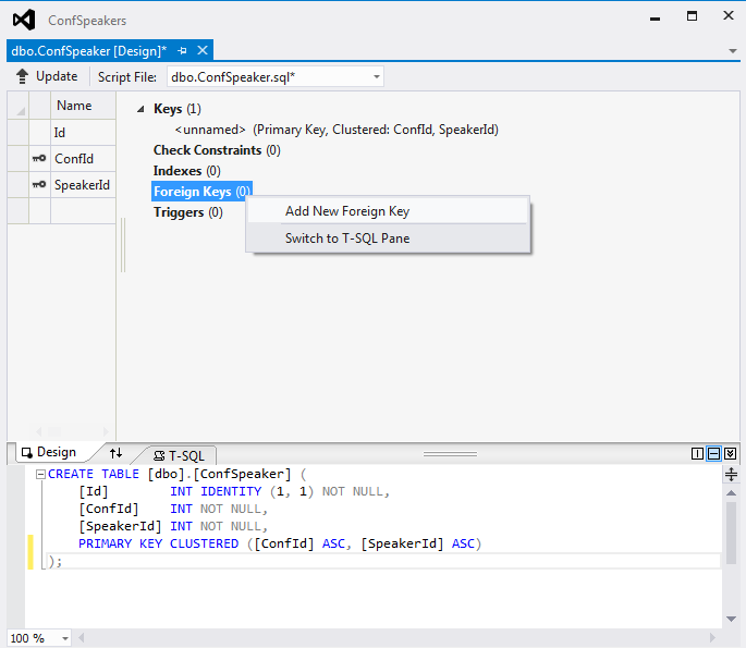 sqlite foreign key cascade example