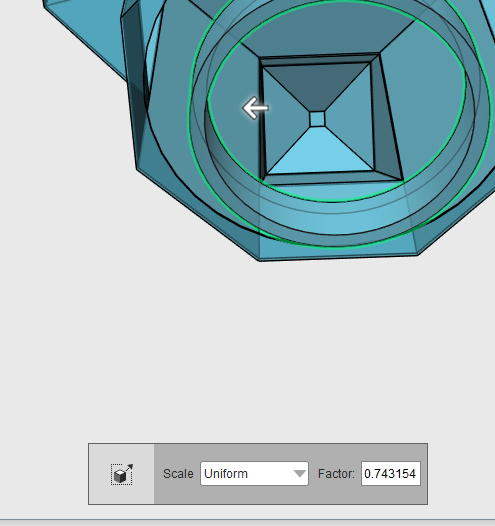 123d design scale