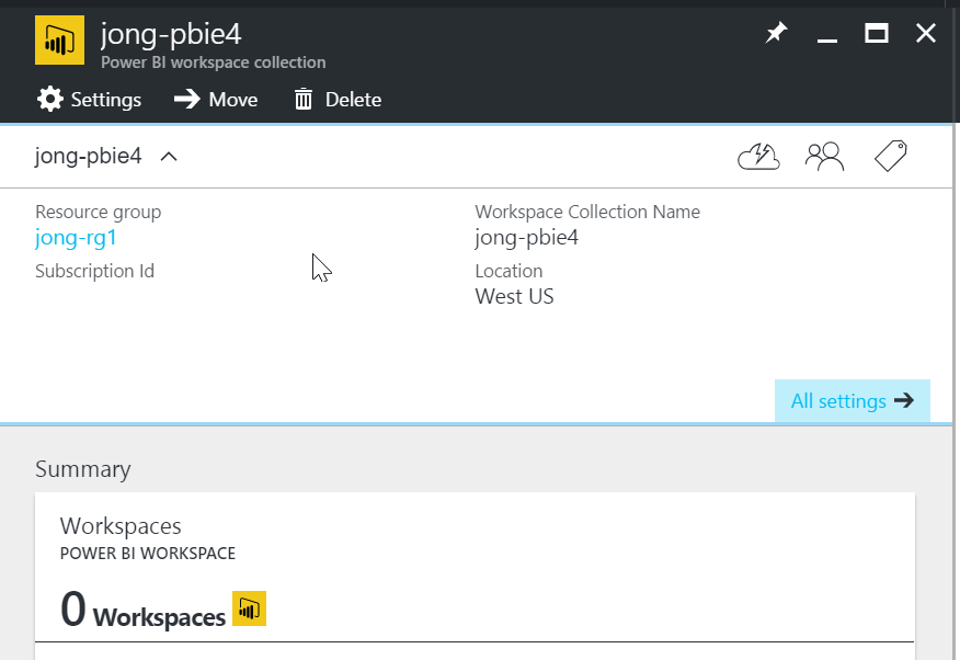 How to Create a Power BI Embedded Workspace Collection with the Azure Command Line Interface (CLI) 1.0