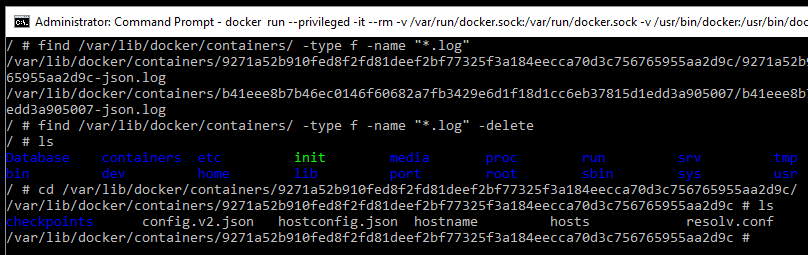 How to Delete Docker Container Log Files (Windows or Linux)